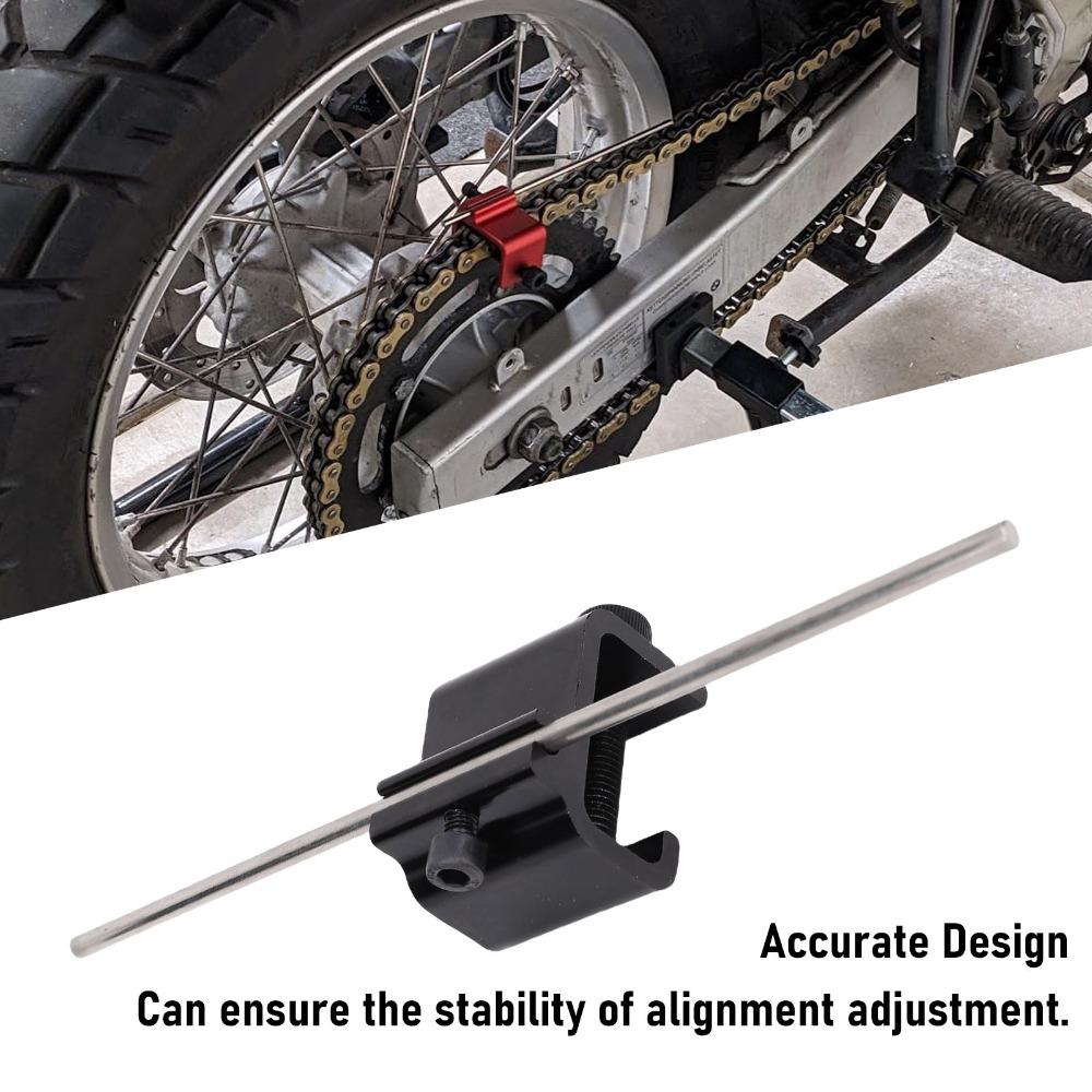 Aluminium Alloy Motorcycle Chain Alignment Tool  Maintenance Technician