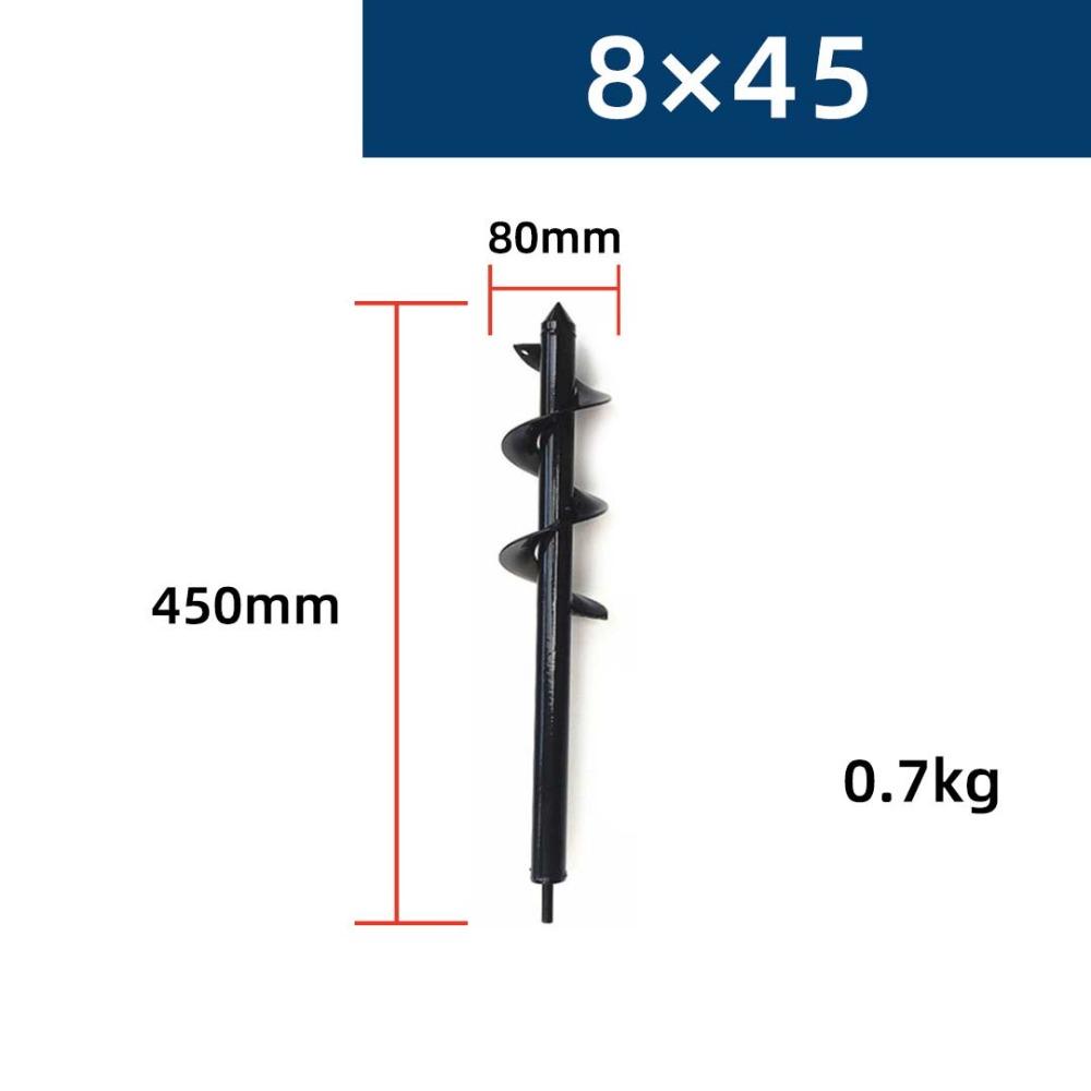 Planting Hole Digger Tool Garden Auger Spiral Drill Bit Spiral Hole Drill Bit Cultivation Planting