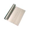 Stainless Steel Bench Scraper with Measuring Guide - Pizza Dough Cutter, 6 x 4 Inch