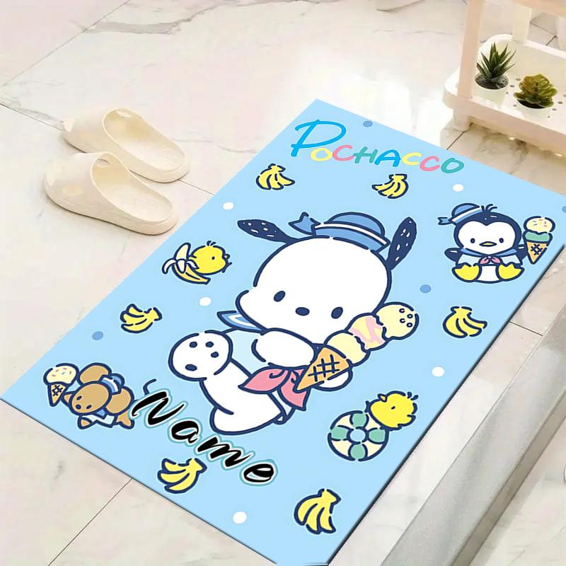 Custom 1Pc Pochacco'S Sweet Adventure Rug Office Carpet Indoor Outdoor Entrance Doormat Nonslip Soft And Comfortable Living Room D491522