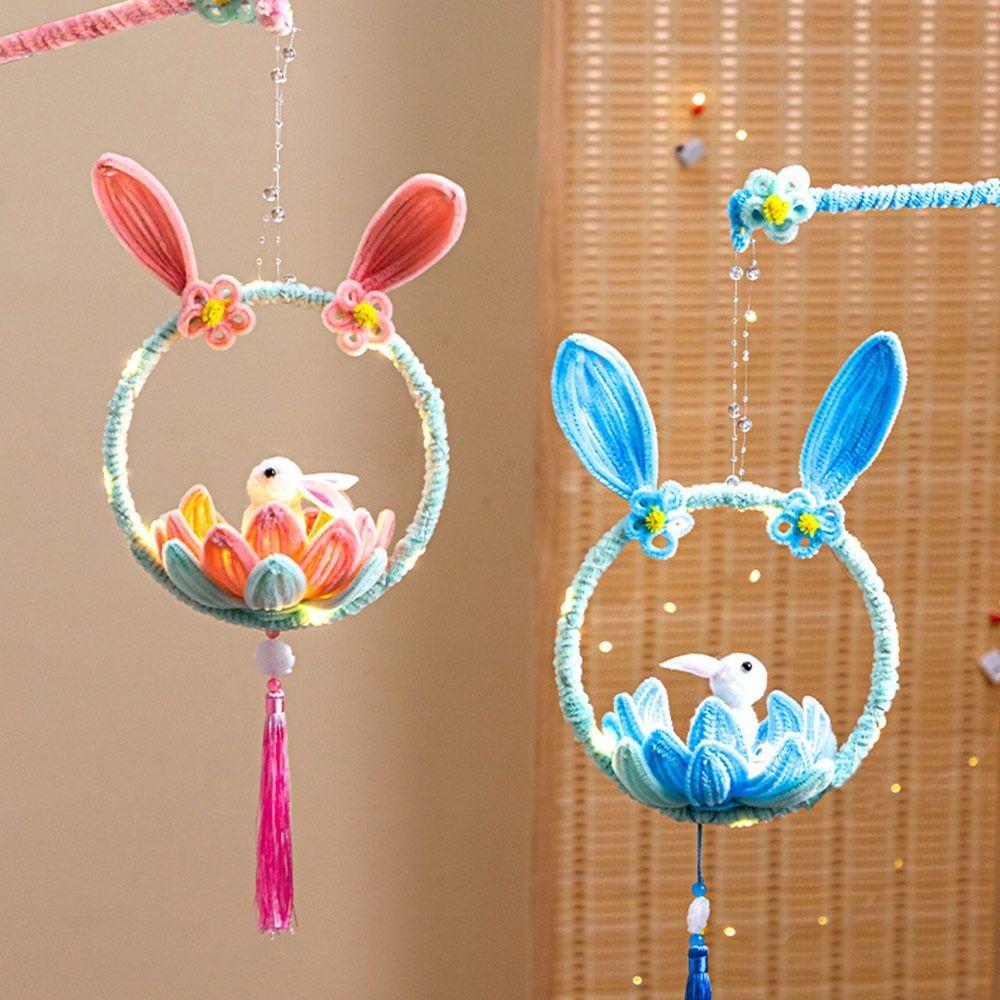 DIY Material Package Lotus Lantern Goldfish/Rabbit Lantern Material Package  Kids Gift