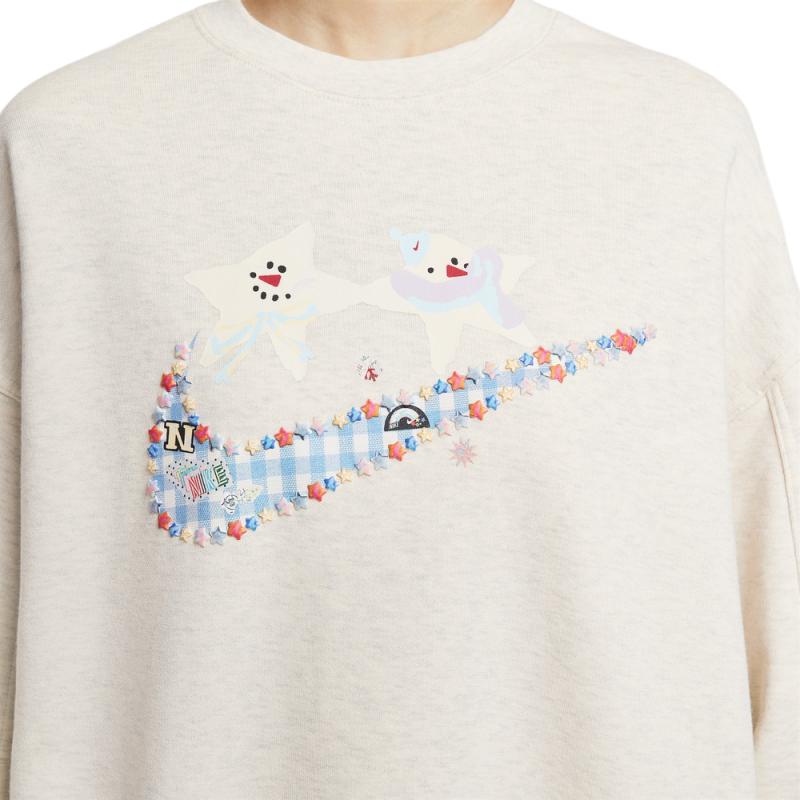 Nike Sports Casual Crewneck Sweatshirt Women Tops IO0487141