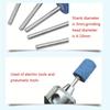10pcs Polishing Head Wheel Head Abrasive Mounted for Rotary Power Tools Electric Grinding Stone Wheel Accessories