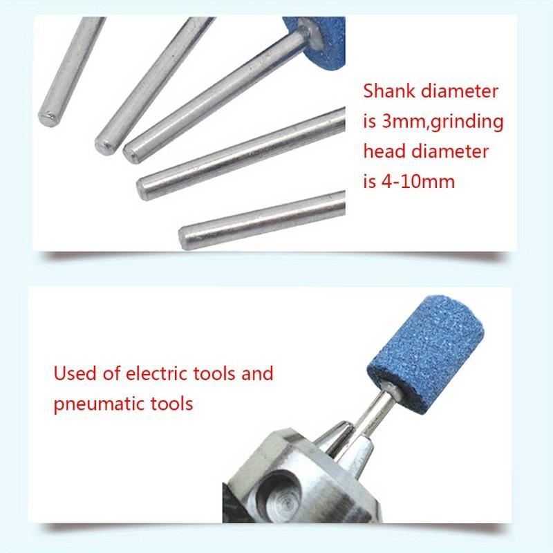 10pcs Polishing Head Wheel Head Abrasive Mounted for Rotary Power Tools Electric Grinding Stone Wheel Accessories