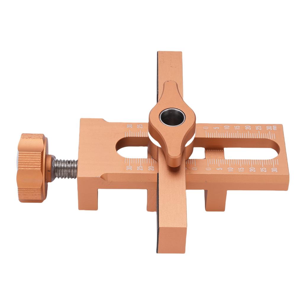 Cabinet Door Installation Positioner Aluminium Alloy Adjustable Cabinet Door Position Tool Aid for Most Woodworking Carpentry