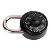 Dial Combination Lock Waterproof Heat Treatment Hardened Steel Security Padlock for Gym