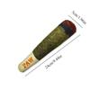 1pc Dog Toys Cigar Design Plush Squeaky Pet Toys Grinding Teeth Creative Chew Toy for Small Medium Dog Pet Products