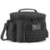Borsa Pranzo Tattica per Uomo Outdoor Robusta Lunch Box Pasto Campeggio Picnic Lavoro A Prova di Perdite Termica Isolante Resistente Borsa Termica