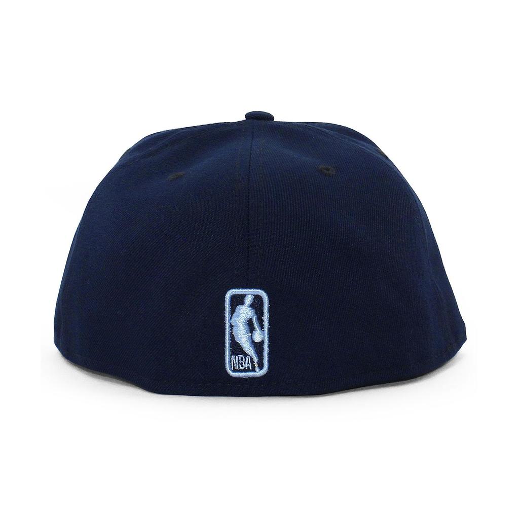 New Era Cap 59FIFTY Memphis Grizzlies NBA Team Basic Fitted Cap Memphis Grizzlies Navy Basketball Yuki Kawamura Ja Morant 5950 Sz 7-18 [Used]