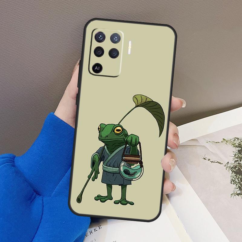 Cute Mouse Axolotl Frog Wizard Case For Oppo A78 A38 A18 A98 A58 A60 A80 A40 A96 A76 A16 A94 A74 A54 A15 A17 A57 A77 A5 Pro