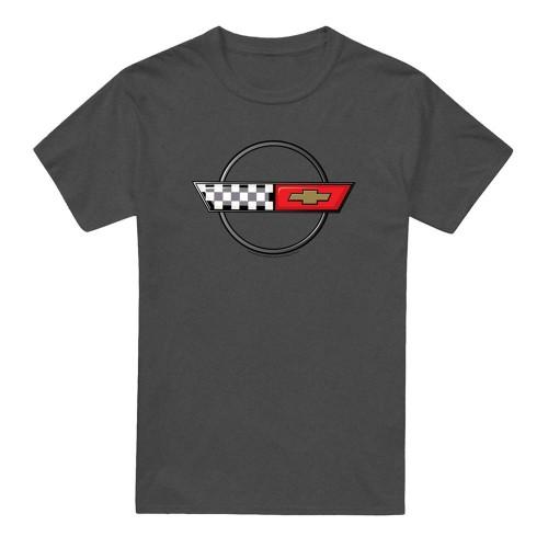 Chevrolet Unisex Adult 4Th Gen Vette Logo Heather T-Shirt