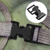 5pcs Strap Buckles Replacement Heavy Duty Metal Webbing Clip for Backpack Luggage Pet Collar DIY Inner 38mm Black