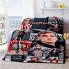 Atletico Madrid Customize Text Blanket Multi-purpose Personalized Blanket Ultra-Soft Versatile for Office Sofa Chair Couch Four Seasons Universal