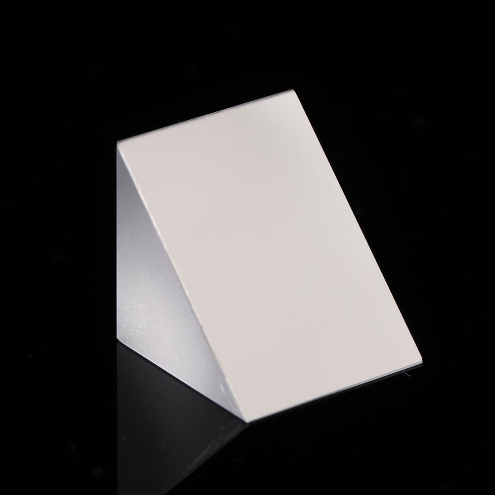 Triangular Prism K9 Optical Glass Triangular Prism for Teaching Tool Gift20x20x20mm