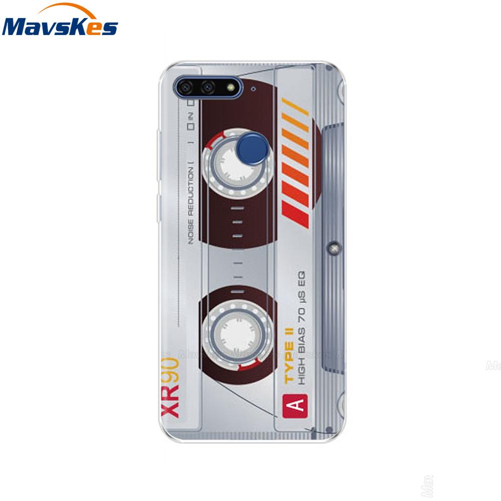 Case For Huawei Honor 7C Case On Huawei Honor7C 5.7 inch Soft Silicone Phone Cover For Huawei Honor 7C Aum-L41 TPU Cases Coque