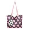 Retro Polka Dot Shoulder Bag for Commuting, Lightweight Shopping Bag, Student School Bag
