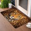 1Pcs Anti Fatigue Kitchen Rugs,  Leopard Print Waterproof Non-Slip Thick Cushioned Kitchen Mat Heavy Duty Comfort Standing Mat for Kitchen