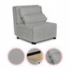 Fold-out Armchair for Sleeping KIMO Container Family Furniture Hunter Light Gray