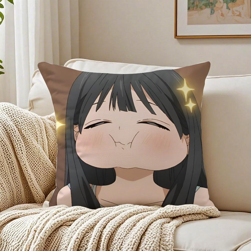 Cute Japanese Anime TTomorrows Sailor Suit Cushion Cover Pillowcase Antidustmite living Room Sofa Decor Cushion Room