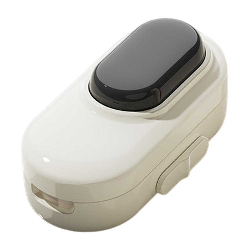 2-in-1 Tragbarer Tablettenteiler – Einstellbarer 1/2 & 1/4 Tablettenteiler mit scharfer Klinge für kleine Tabletten, Reise- & Heimgebrauch