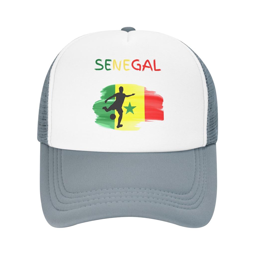 Senegal National Soccer Team Sun Hats Casual Couple Women Mesh Trucker Hat High Quality Snapback Cap Birthday Present