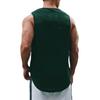 Muscleguys Training Exercise Sleeveless T-shirts Men Running Vests Gym Clothing Mesh Sports Tank Tops Bodybuilding Fitness Stringer Tanktop