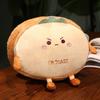 New  Kawaii Toast Bread Food Plush Toys Winter Handwarmer Stuffed Food Pillow Sofa Chair Cushion For Kids Xmas Birthday Gift