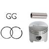 Piston cu segmenți Asamblare prelucrată Compact pentru mecanici