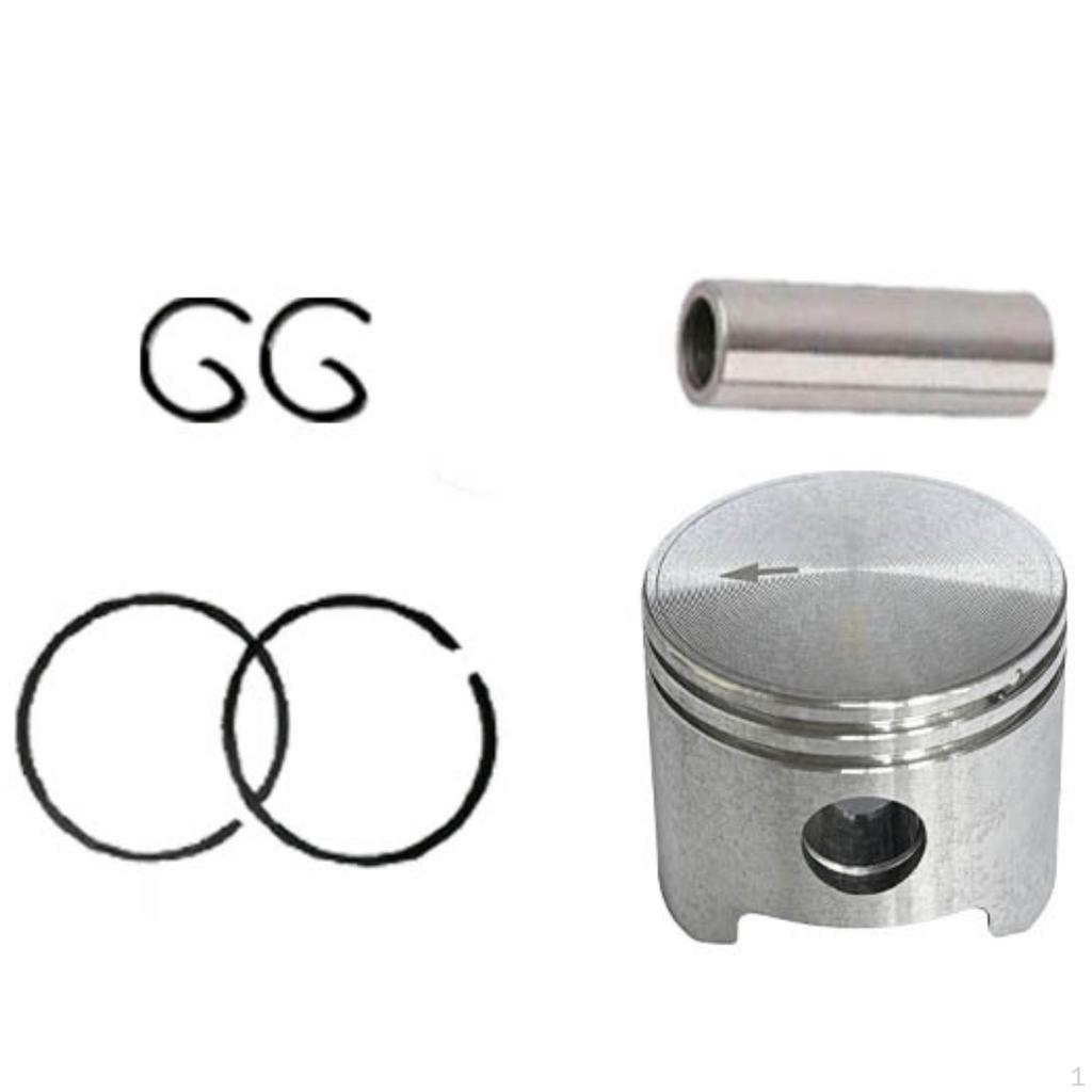 Engine Piston with Rings Machined Assembly Compact for Mechanics