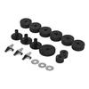 Pack of 18 PCS Drum Kit Accessories Set Cymbal Stand Felts Hi Hat Clutch Felts Hi Hat Cup Felts Cymbal Wing Nuts Cymbal