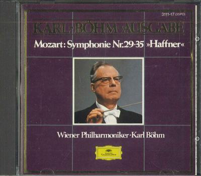 CD KARL BOHM - Mozart Symphonien Nr.29 35 Haffner 311117 POLYDOR 1984 Japan Classical Used