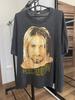 Nirvana Kurt Cobain Vintage Rock Band T-Shirt Tee 90s Size L Unisex T-Shirt