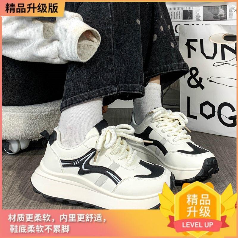 Daddy shoes 22 spring new chic platform Forrest Gump shoes casual sports shoes tide 35