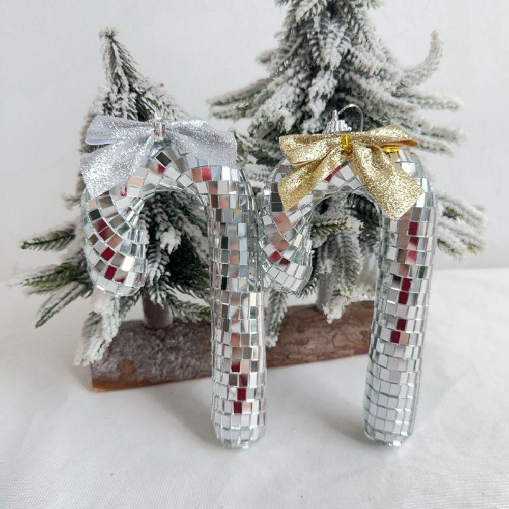 Creative Disco Crutch Ornaments Mini Christmas Hanging Ornament  Hanging Ornaments
