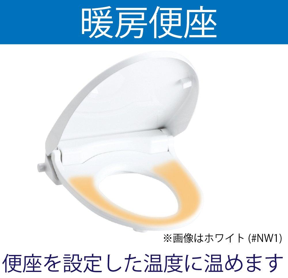 TOTO Heated Toilet Seat Round Size Pastel Ivory (Front Type) Standard/Large TCF116#SC1