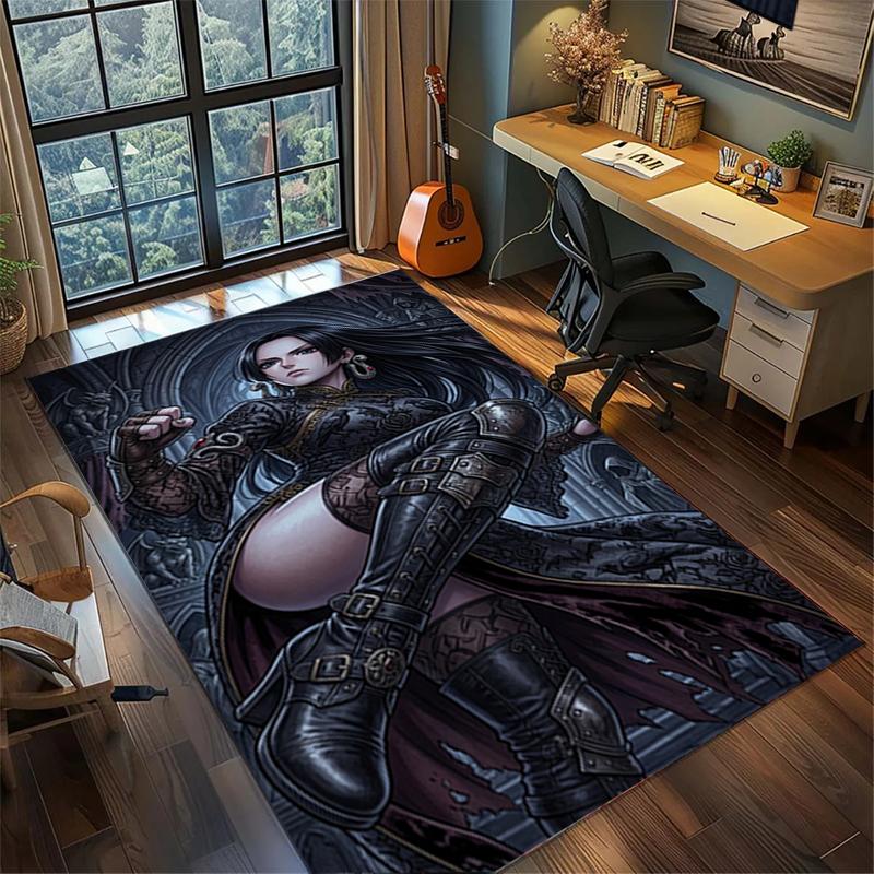 Floor Mat Large Area "ONE PIECE" Non Slip Washable Rug Carpet Gamer Room Home Decor kwq51