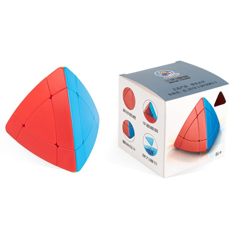 SENGSO Magic Tower 2x2 3x3 Pyraminx Special Cube&Keychain cube&Mirror Sticker/Stickerless Speed Cube Triangle Cube Brain Teasers
