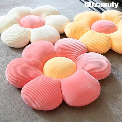 Soft Colourful Flower Pillow Stuffed Plush Daisy Flowers Shape Plant Chair Cushion Home Sofa Decor Soll Kids Girl Birthday Gift