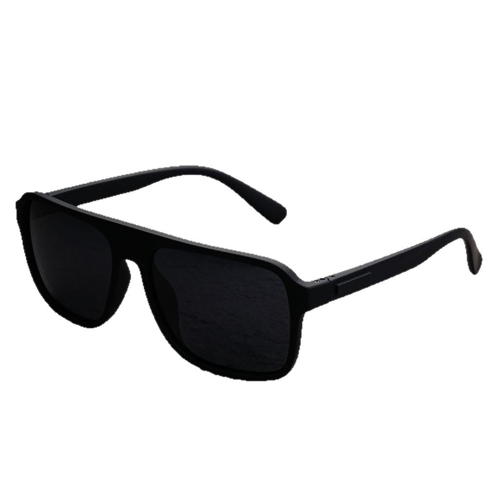 Pilot Men's Polarized Punk Style Sunglasses - Lightweight Sports Driving with Spring Hinges and Sun Protection.