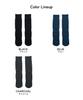 Nakota Brushed Wool Room Solid and One Size Fits Black Socks, High-High Socks, Socks, Simple, Color, Men's Women's, Autumn/Winter, All,