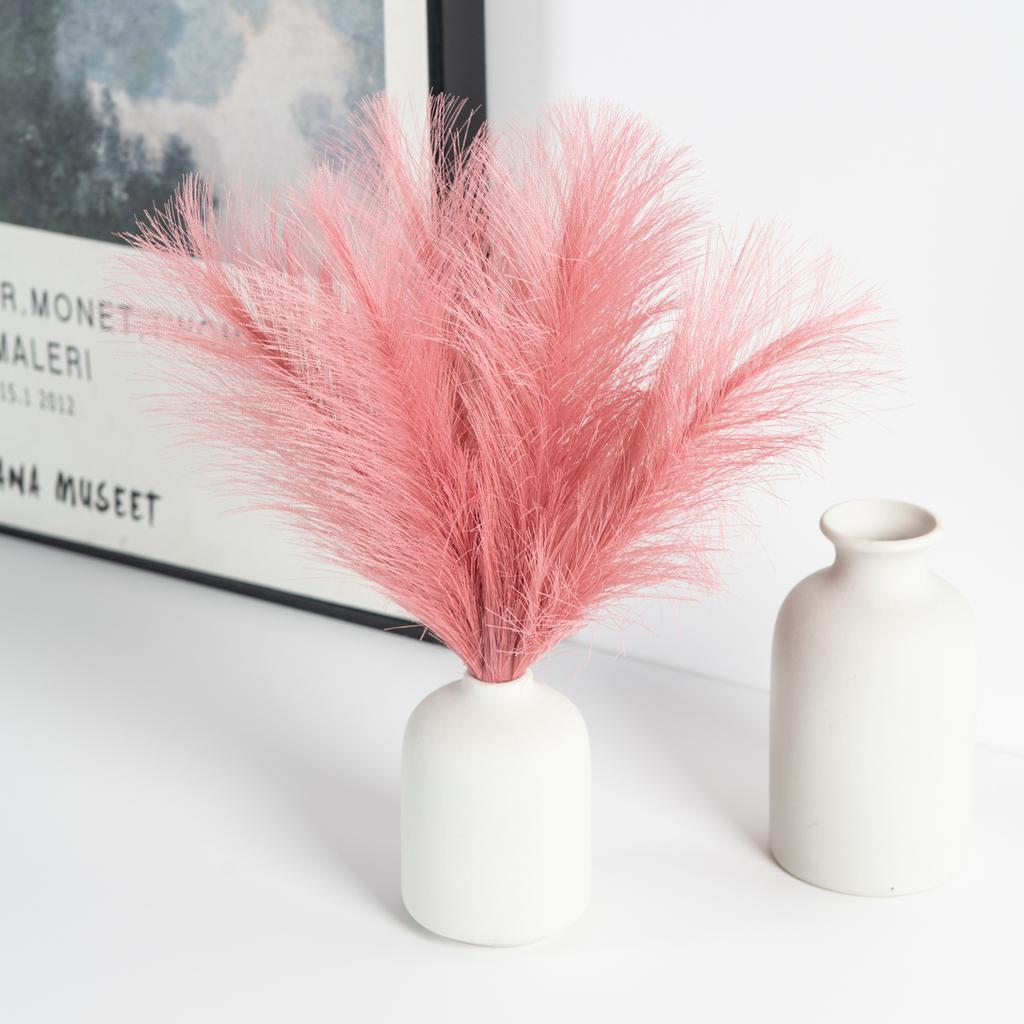 Pampas Grass Craft Bouquet Artificial Plants For Home Garden Landscape Layout Festival Wreath Accessory Wedding Daily Decor Reed