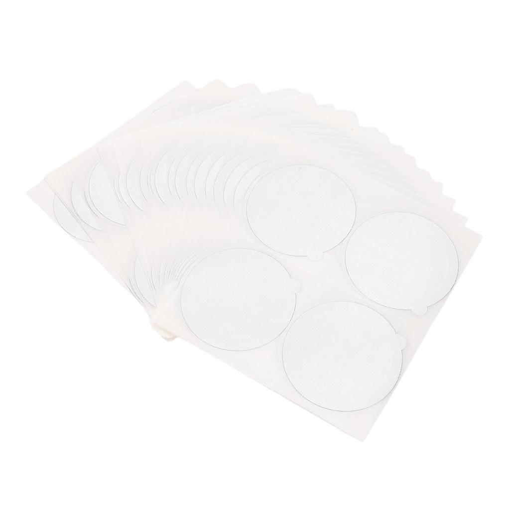 100PCS Aluminum Foil Lids   Multifunctional Coffee Pods Stickers Capsule Cover   for Replacement
