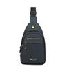 Men's Chest Bag Large Capacity Commuter Shoulder Bag Water-repellent Business Travel Crossbody Bag