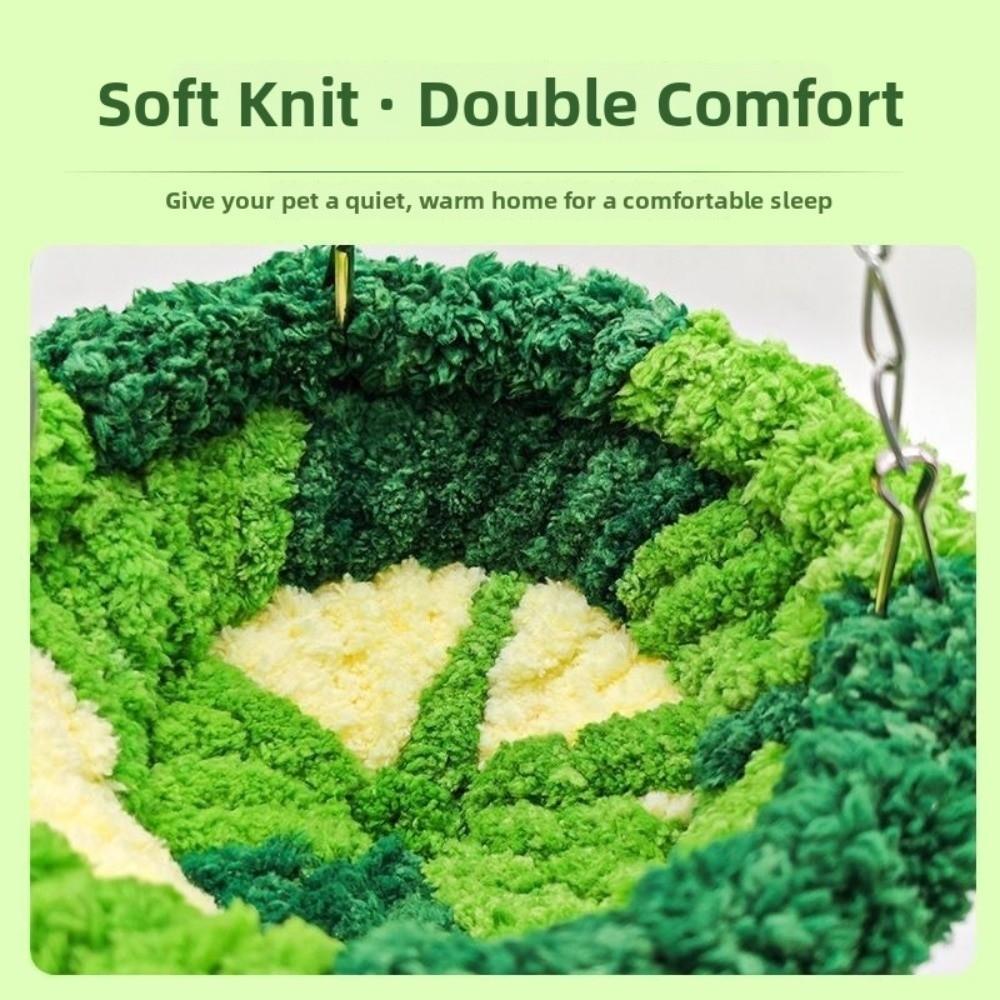 Hanging Bird Hammock Comfortable Bird Cage Swing New Warm Bird Nest Pet Supplies