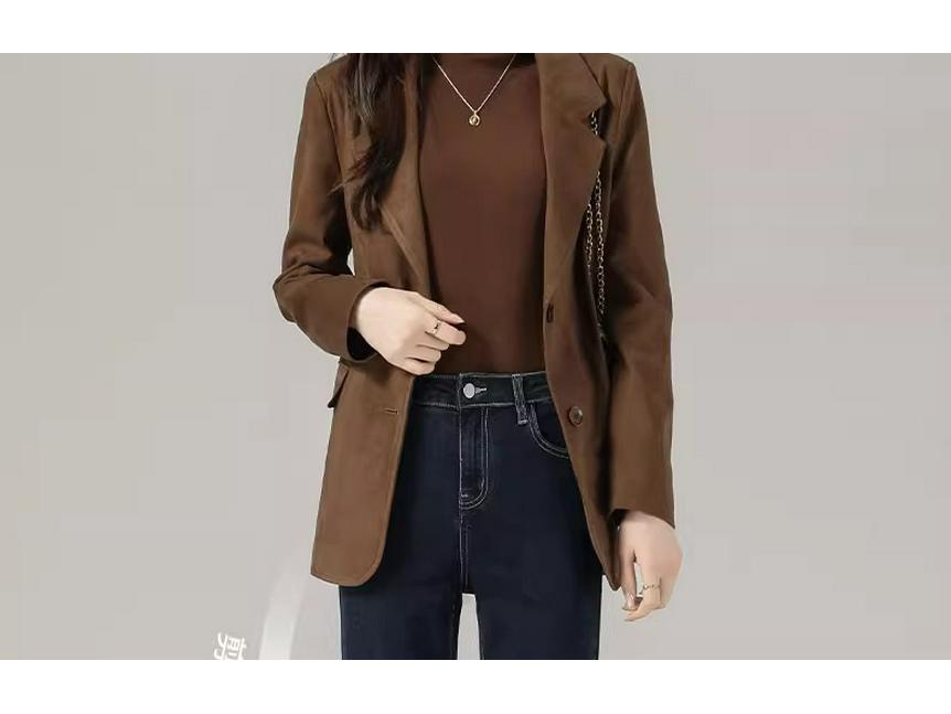 Women's High-Waist Elastic Straight Jeans, Spring/Autumn 2025 - Slimming 8/9-Length Cigarette Pants