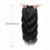 Ombre Topper Hair with Hair Bangs Clip in Top Closures Hairpiece  Cover White Hair & Hairline