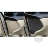 Carbon Fiber Car Accessories Front Door Panel Modified Interior Trim Cover Soft Sticker For Toyota Corolla 2007 2008 2009-2013