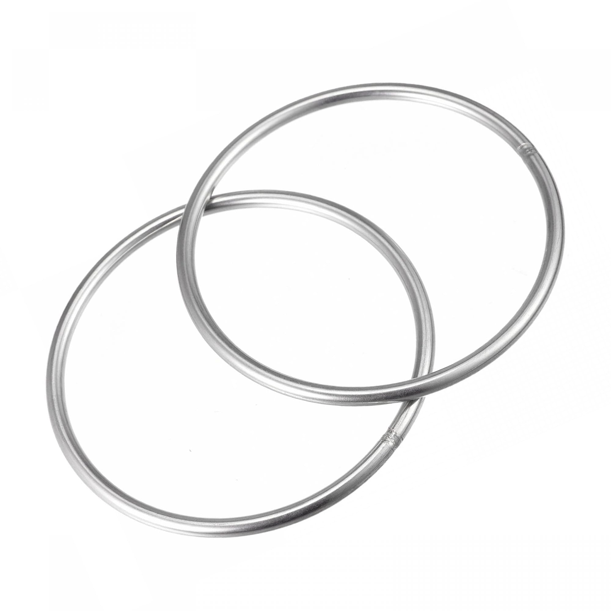 Edinstry O-Ring Washer O-Buckle, 2 pcs, Thickness 0.2 inches (6 mm), Outer Diameter 2.0 Inner diameter 38mm Outer