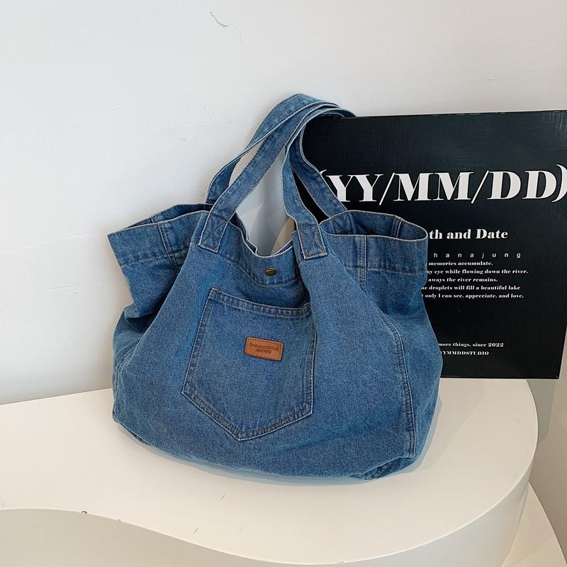 Sac à Bandoulière Grande Capacité Sac Fourre-Tout Vintage pour Femmes Sac à Main Étudiant