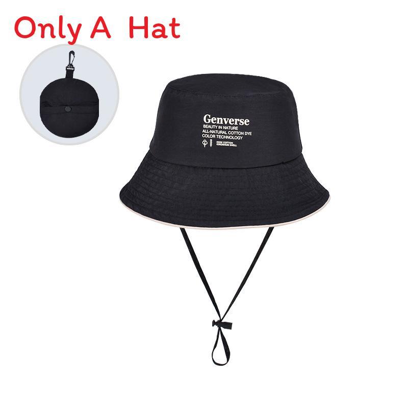 Outdoor Sun Protection Fisherman Hat With Large Brim For Men Women In Nylon 2024